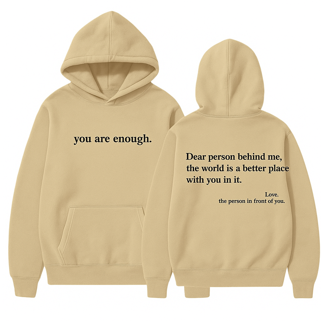 Dear Person Behind Me Hoodie