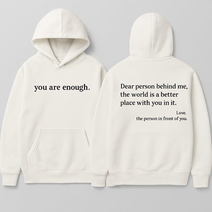 Dear Person Behind Me Hoodie