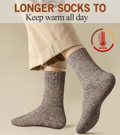 Premium Alpaca Wool Socks – 5-Pair