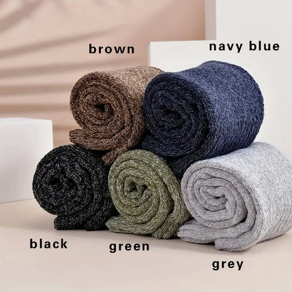 Premium Alpaca Wool Socks – 5-Pair