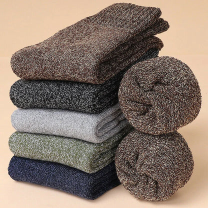 Premium Alpaca Wool Socks – 5-Pair