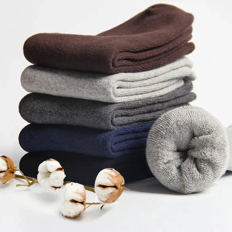 Premium Alpaca Wool Socks – 5-Pair